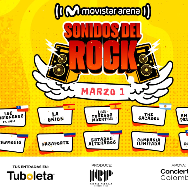 Festival de Rock este 1 de Marzo En El Movistar Arena