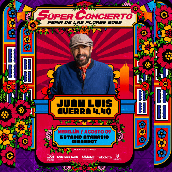 SUPER CONCIERTO FERIA DE LAS FLORES 2025