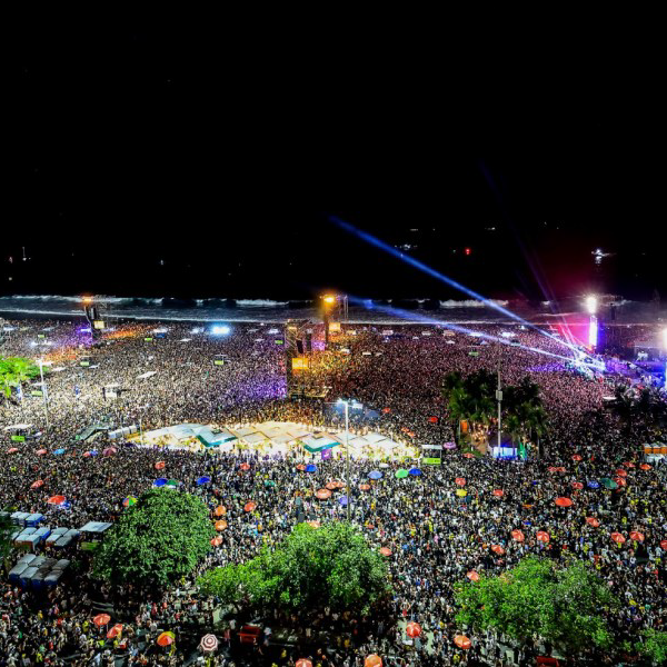 Lady Gaga ha hecho historia con un espectaculo gratuito en la iconica playa de Copacabana