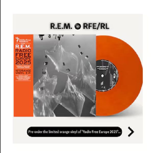 R.E.M. LANZA EL EP BENEFICO RADIO FREE EUROPE 2025 EN APOYO A LA LIBERTAD DE PRENSA GLOBAL