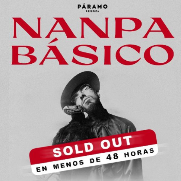 Nanpa Basico agota entradas en el Movistar Arena en menos de 48 horas y anuncia gira internacional