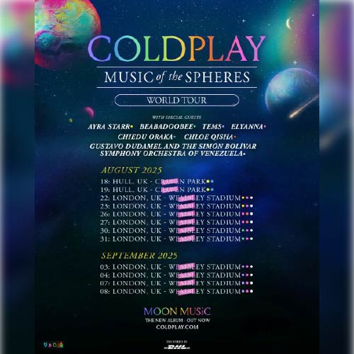 COLDPLAY ROMPE RÉCORDS