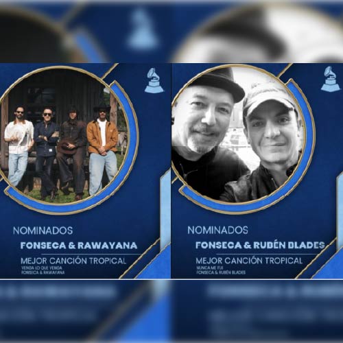 FONSECA CELEBRA DOS NOMINACIONES A LOS LATIN GRAMMY 2025
