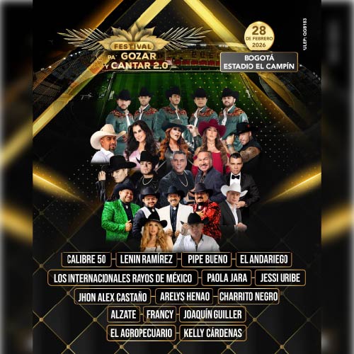 PA’ GOZAR Y CANTAR 2.0 LLEGA A BOGOTÁ,
