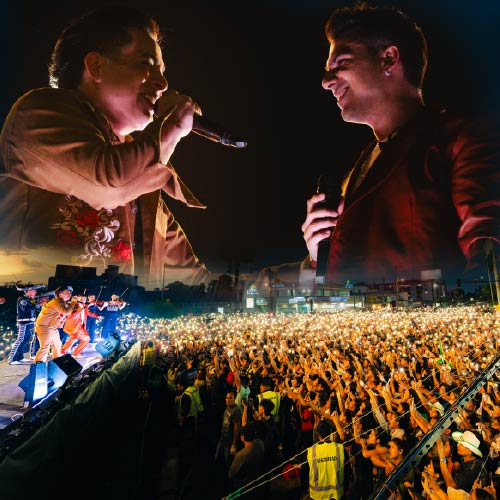 Pipe Bueno graba No Tengo Valor en Santa Cruz con Luis Vega