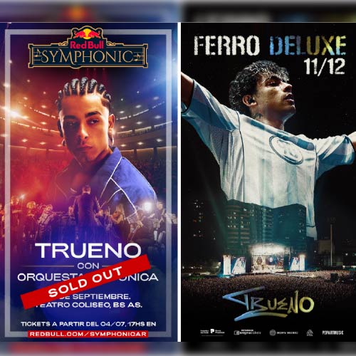 TRUENO SUPERA 1 BILLON DE REPRODUCCIONES EN SPOTIFY