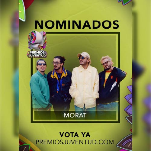 MORAT RECIBE TRES NOMINACIONES A LOS PREMIOS JUVENTUD 2025