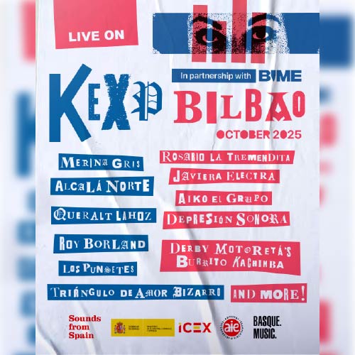 LIVE ON KEXP LLEGA A BILBAO POR PRIMERA VEZ CON CUATRO DÍAS