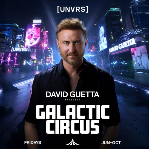 DAVID GUETTA PRESENTA GALACTIC CIRCUS EN VIVO